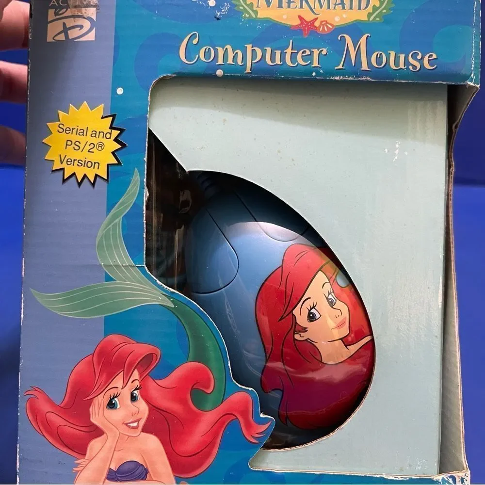 Disney The Little Mermaid Ariel Computer Mouse